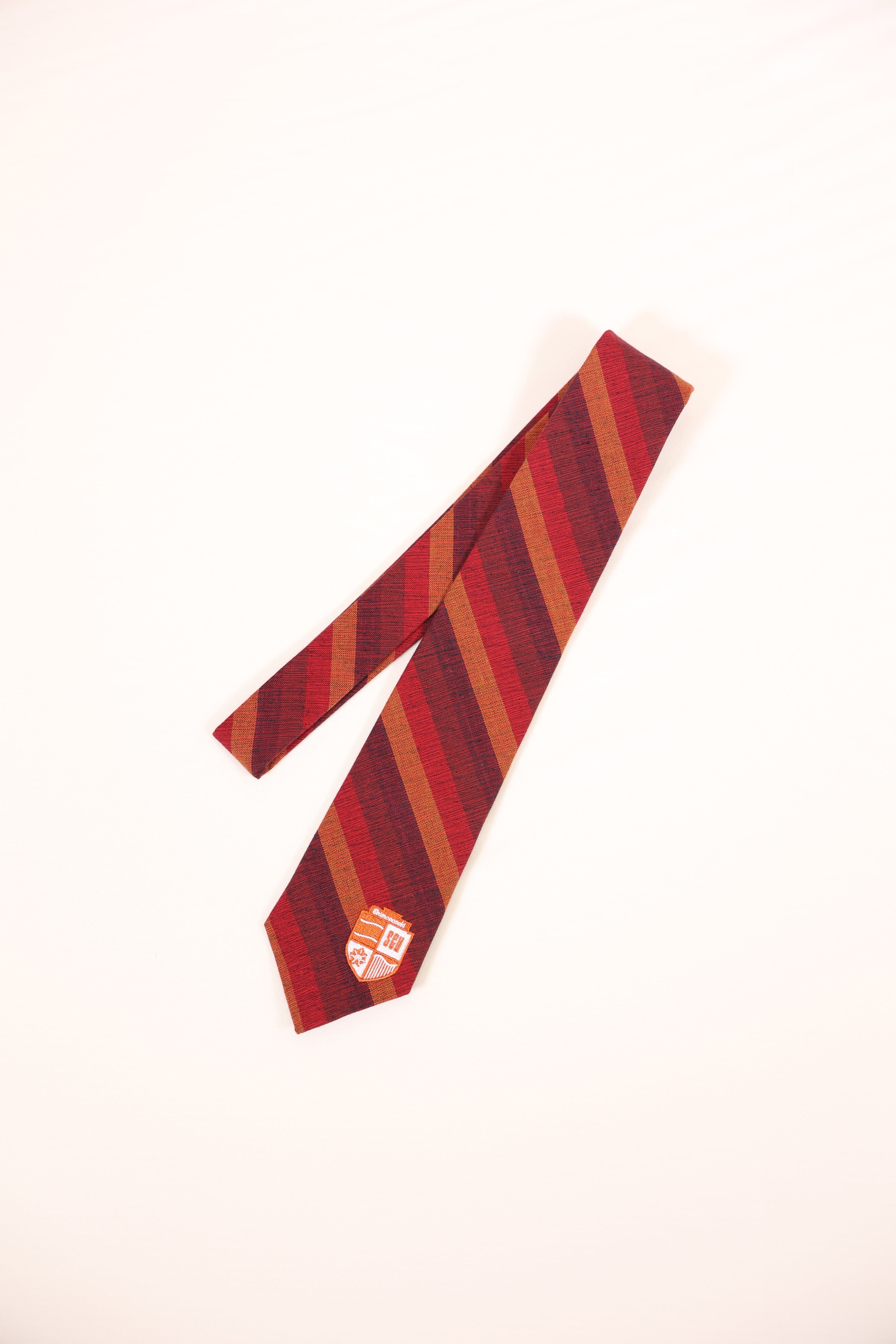 下関市大プロダクト　ネクタイ　夕陽緋