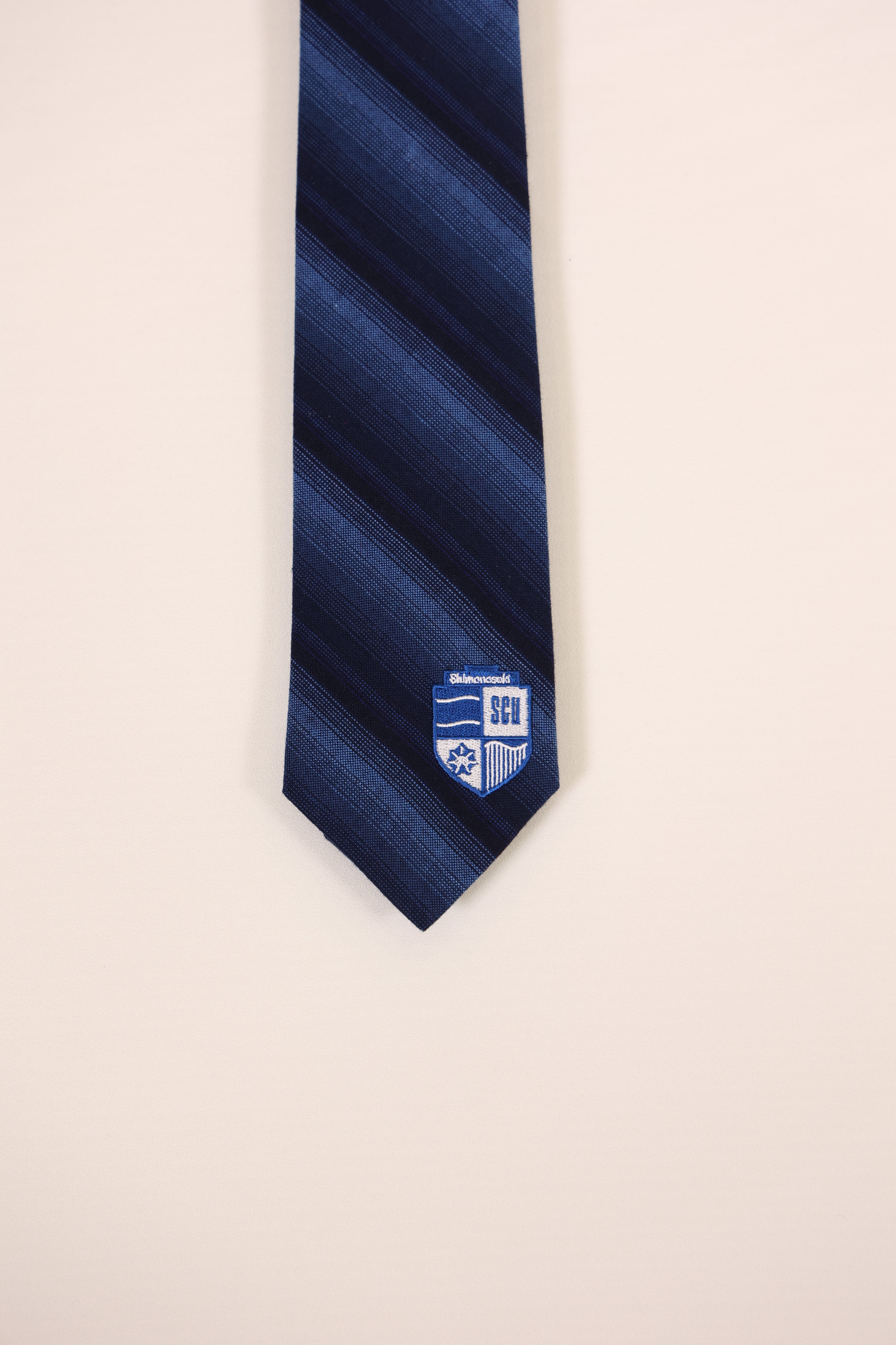 下関市大プロダクト　ネクタイ　関門ブルー