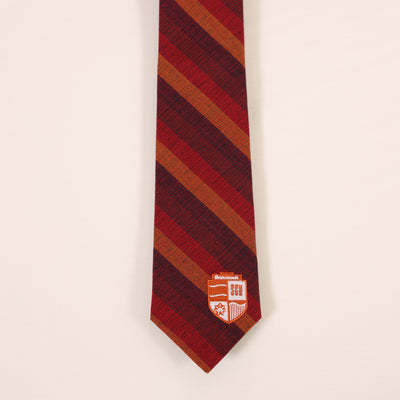 下関市大プロダクト　ネクタイ　夕陽緋