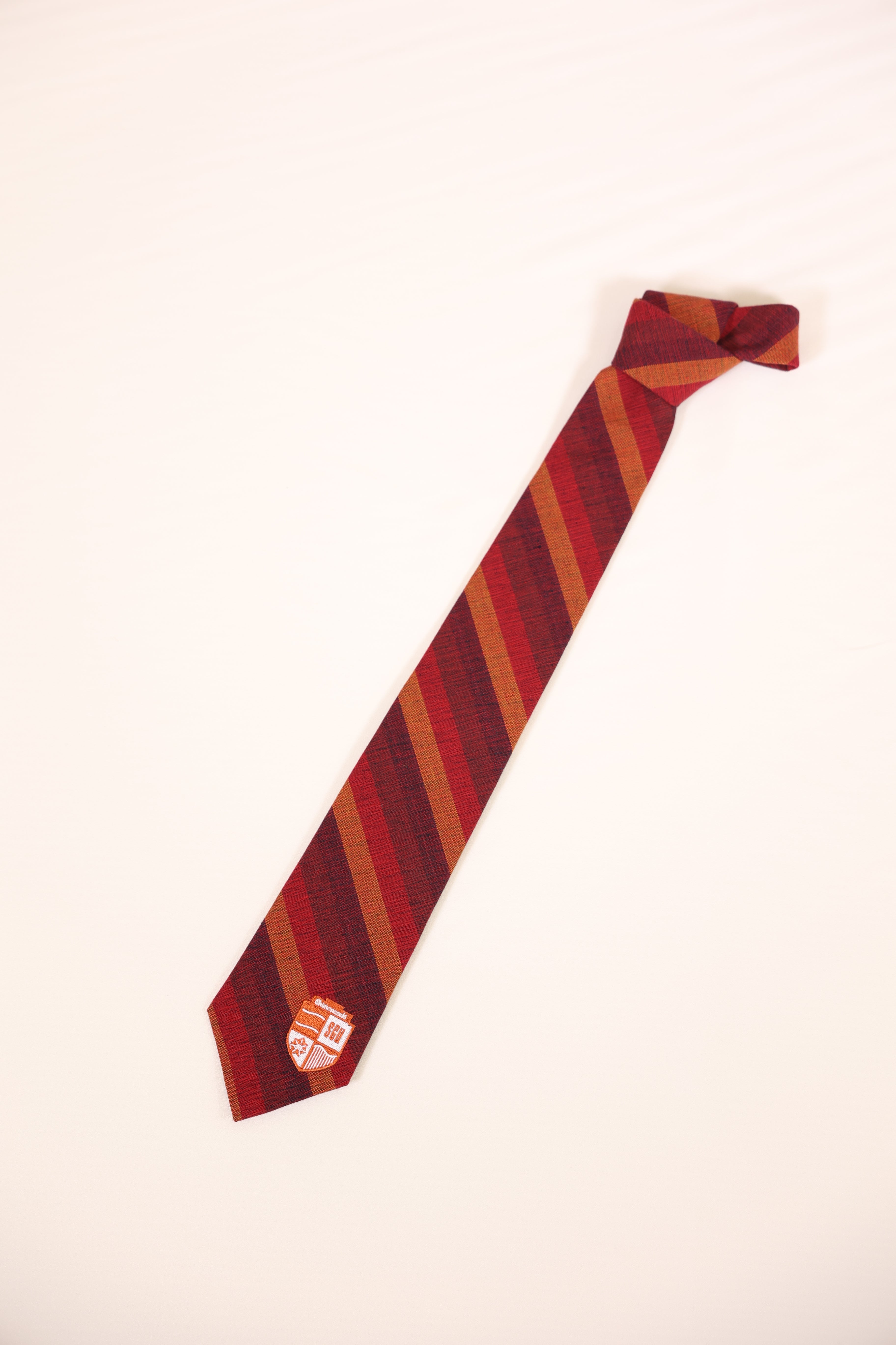 下関市大プロダクト　ネクタイ　夕陽緋