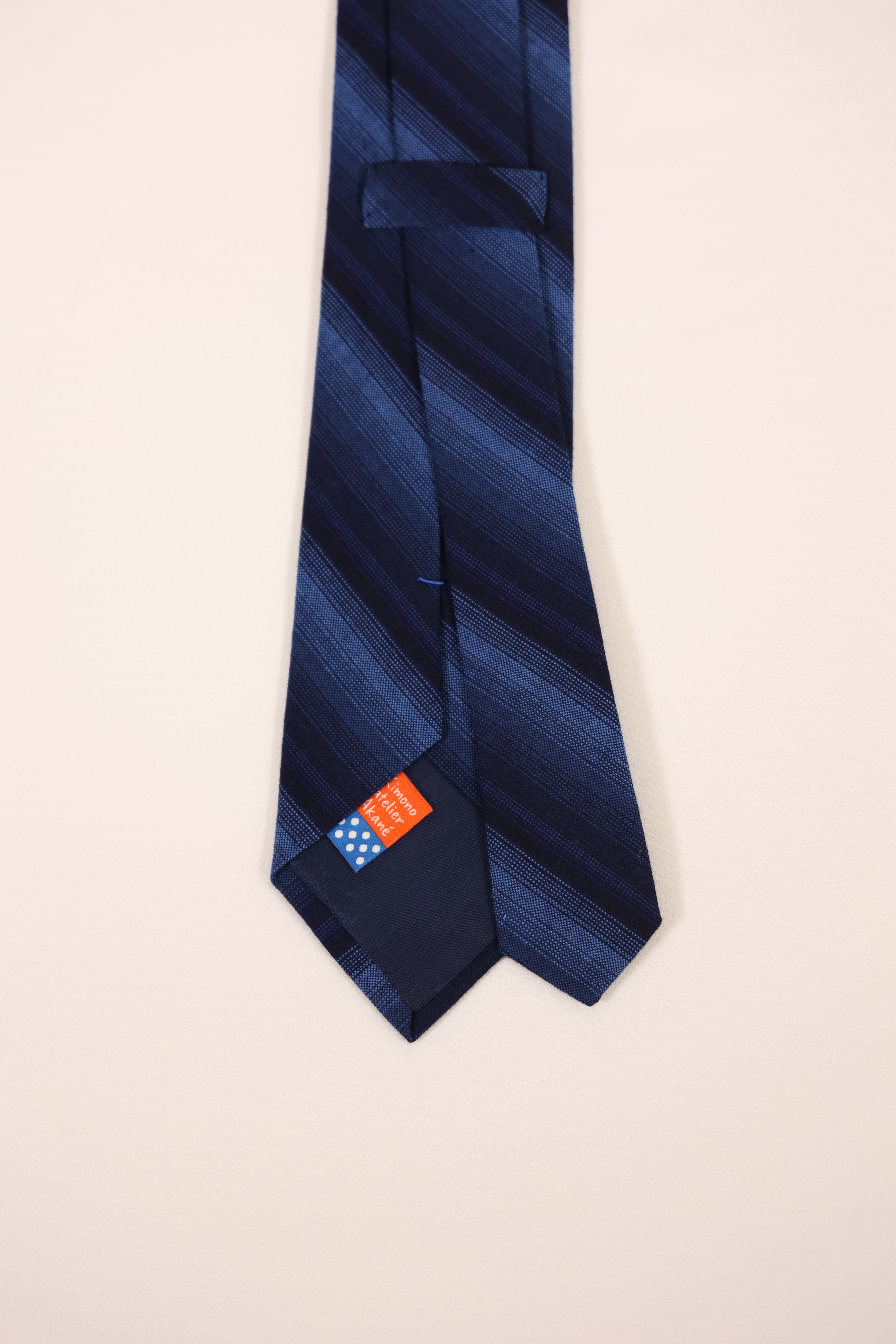 下関市大プロダクト　ネクタイ　関門ブルー