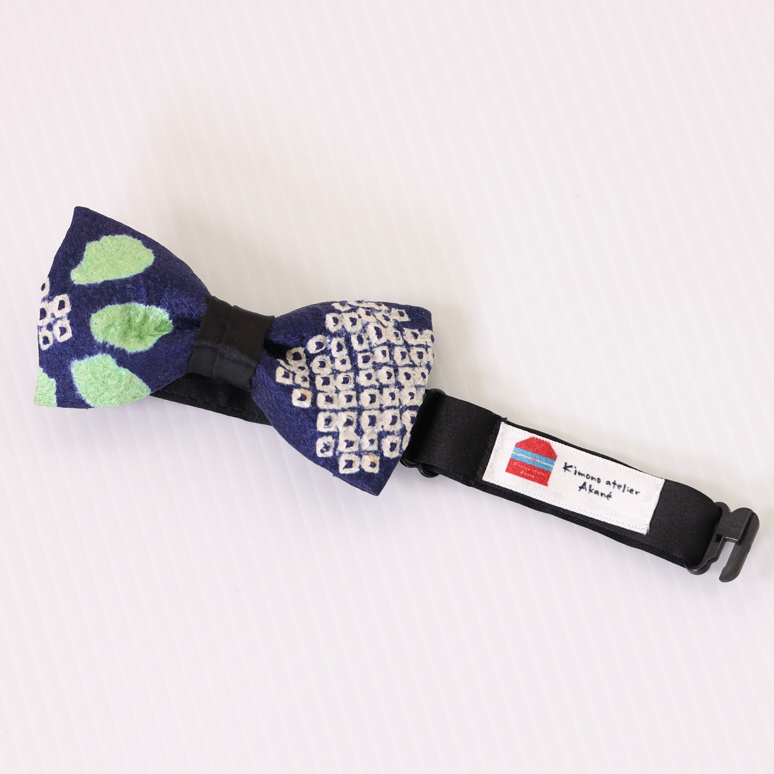 着物生地蝶ネクタイ NO1